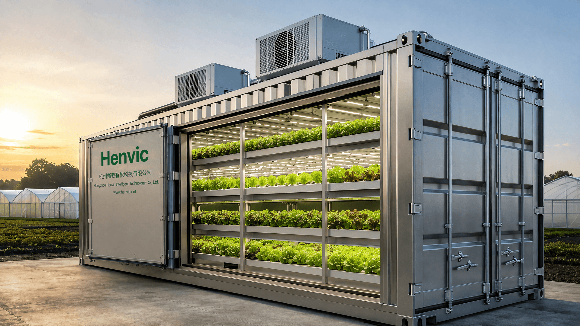 Grande Contenitore Intelligente per Coltivazione di Frutta e Verdura per Fattoria