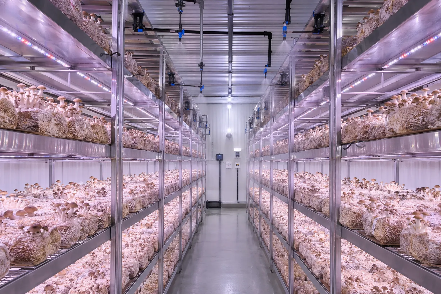 Containerized Mushroom Cultivation Technology | Henvic