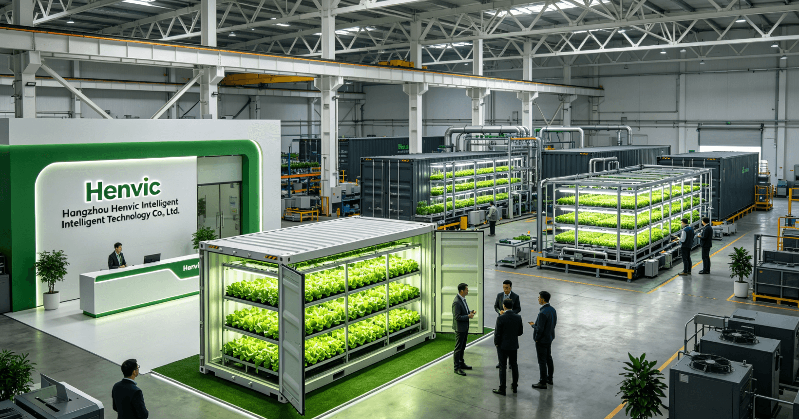 Progetto di coltivazione dell'ortaggio Yulancai nel Hebei